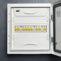 Выключатель автоматический дифференциального тока 2п C 25А 30мА тип A 4.5кА АД-12М KARAT IEK MAD12-2-025-C-030