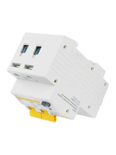 Выключатель автоматический дифференциального тока 2п C 25А 30мА тип A 4.5кА АД-12М KARAT IEK MAD12-2-025-C-030 - фото 8