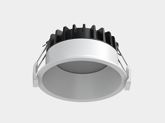 'Светильник светодиодный диммируемый потолочный встраиваемый , серия WL-BQ, Белый, 9Вт, IP44, Нейтральный белый (4000К), BQ009109-WH-NW - фото