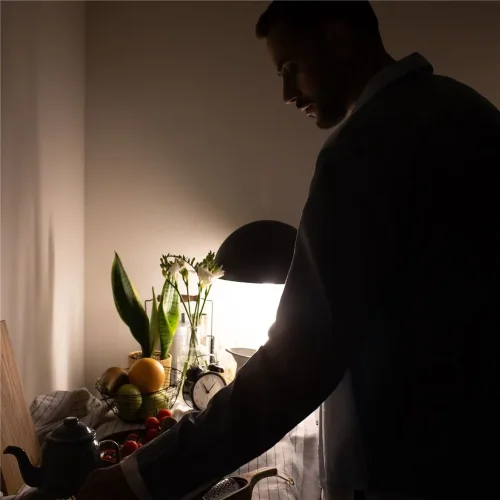 Настольный светильник Ray 3000К 8Вт (Черный) - фото 10