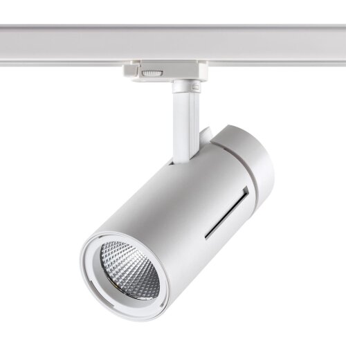 Трёхфазный трековый светодиодный cветильник «Novotech» 358596, серия: DEP. Фото 1.