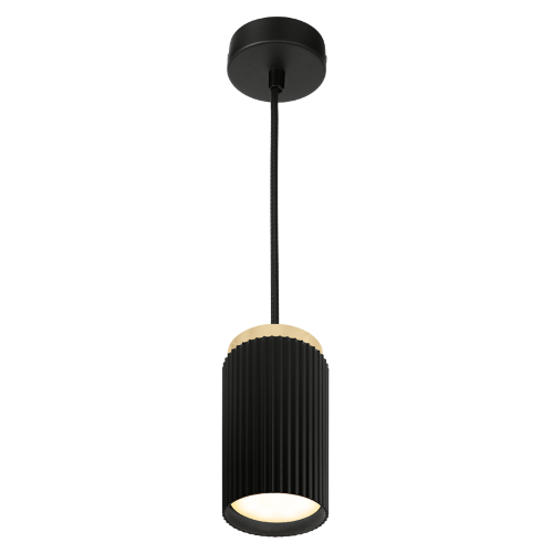 Светильник WOLTA WSL-GX53/P19BG-2 под лампу GX53 Черный / Золотой MUSE - фото 5.