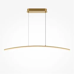 Подвесной светильник Изгиб / Curve 2600-3500К 15Вт (Латунь) MOD243PL-L18BSK