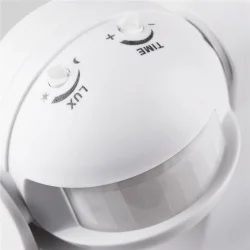 Инфракрасный датчик движения 12м 1200W 180° IP44 SNS-M-08 (034065)