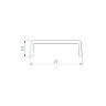 Экран SL-LINE-W20-2500 OPAL (Arlight, Пластик) 033742 - фото 2