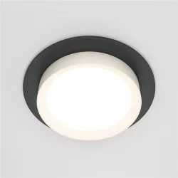 Встраиваемый светильник Hoop GX53 1x12Вт (Черный)