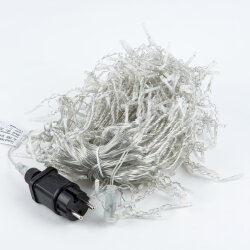 ULD-B10005-480-TTK WARM WHITE IP44 Бахрома светодиодная с эффектом мерцания, 10м, Соединяемая, 480 светодиодов, Теплый белый свет, Провод прозрачный