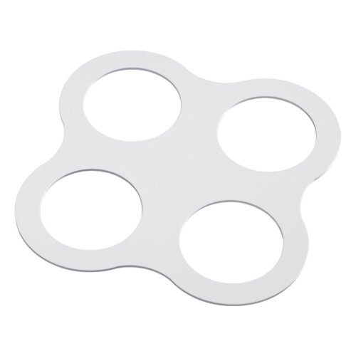 Рамка декоративная к артикулам 357585-357587, 357589, 357909-357910 «Novotech» 357921, дизайн: Хай-тек, серия: METIS. Фото 1.