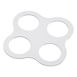 Рамка декоративная к артикулам 357585-357587, 357589, 357909-357910 «Novotech» 357921, дизайн: Хай-тек, серия: METIS