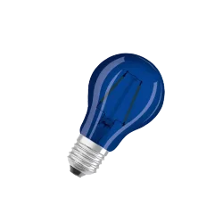 Лампа светодиодная филаментная синяя 2.5W (=15W) E27 | LED STAR 3Y | - OSRAM