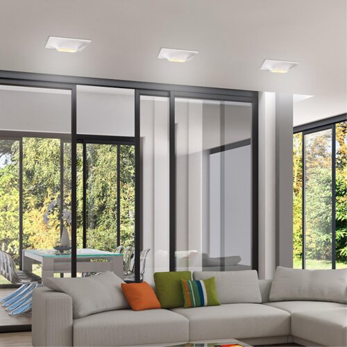 Встраиваемый под покраску светильник «Novotech» 370496, серия: CAIL (крепление на планке). Фото 2.