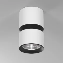 Светильник потолочный светодиодный 12W 4000К белый/чёрный 25049/LED (064731)