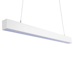 ULO-K10D 30W-4000K-L120 IP40 WHITE Светильник линейный светодиодный подвесной, Белый свет 4000K, 3360Лм, Алюминий, Цвет белый, TM Uniel