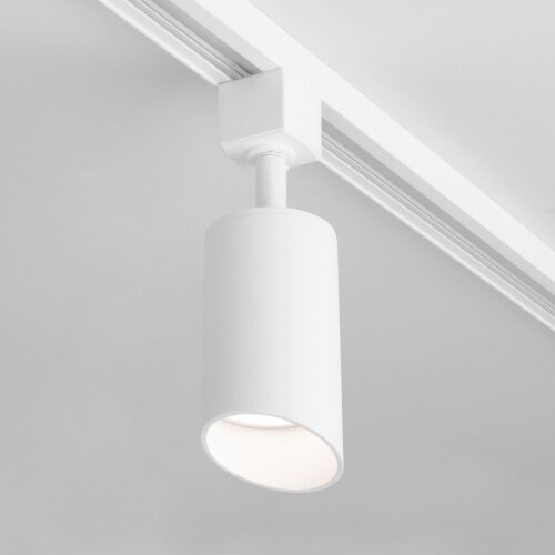 Трековый светильник для однофазного шинопровода Splay GU10 Белый - Фото 2