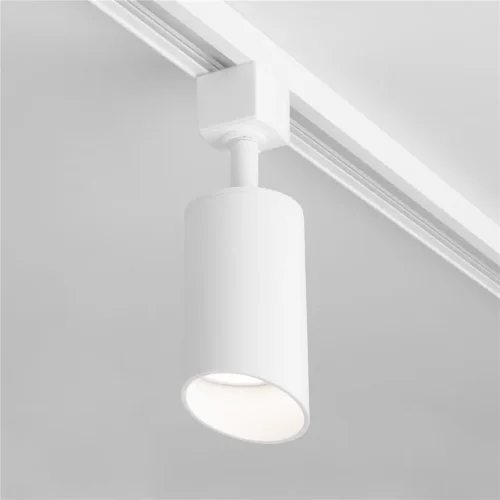 Трековый светильник для однофазного шинопровода Splay GU10 Белый MRL 1006 - фото 2