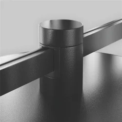 Трековый светильник Плато / Plato Flarity 3000K 10Вт 120° (Черный) TR153-1-10W3K-B