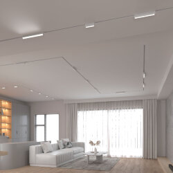 Трековый светильник 18W 4200K Alter белый Slim Magnetic 85050/01 (062999)