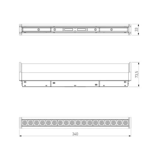 Slim Magnetic Трековый светильник 18W 4200K Alter белый 85050/01 85050/01 - фото 7