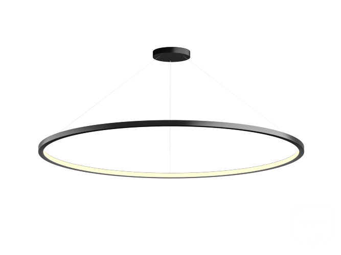 Светильник 6063 Обод (RAL9005/D1250/LT70 — 3K/55,0W/120deg) - фото 1