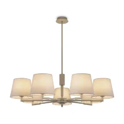 Подвесной светильник Freya FR2057PL-07BG (Бежевый)