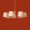 Подвесной светильник Freya FR2057PL-07BG (Бежевый) - фото 9