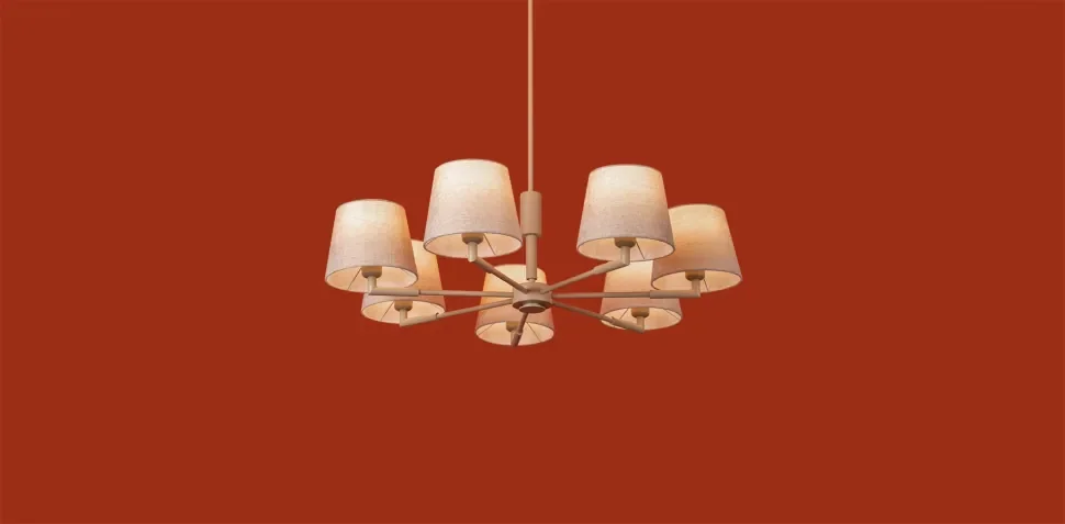 Подвесной светильник Батлер / Butler (Бежевый) FR2057PL-07BG - фото 12