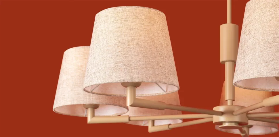 Подвесной светильник Батлер / Butler (Бежевый) FR2057PL-07BG - фото 14