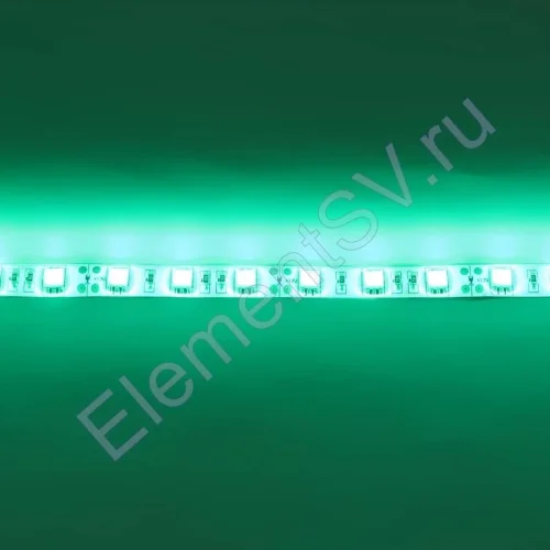 Светодиодная лента Standart PRO class, 5050, 60led/m, Green, 12V, IP65 - фото 3.