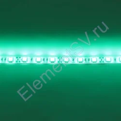 Светодиодная лента Standart PRO class, 5050, 60led/m, Green, 12V, IP65