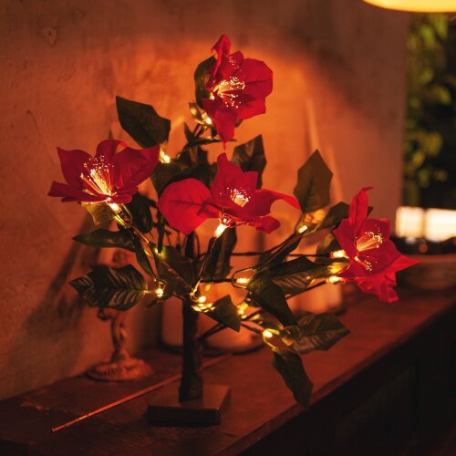 ULD-T2850-020-SNA-3AA WARM WHITE IP20 XMAS STAR Дерево светодиодное Рождественская звезда, на батарейках 3АА не в-к, 20х50см, 20 светодиодов, Теплый белый свет, TM Uniel - фото 3