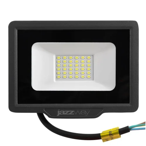 Прожектор светодиодный PFL-C3 30Вт 6500К IP65 ДО закален. прозр. стекло JazzWay 5023567A - фото 2