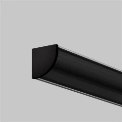 Комплект заглушек (для профиля 16×16) 2 шт., ALM-1616R-B-EC 642029 (Черный)