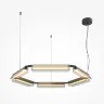Подвесной светильник Плоскость / Flat 3000К 60Вт (Черный и Латунь) MOD296PL-L60BS3K - фото 4