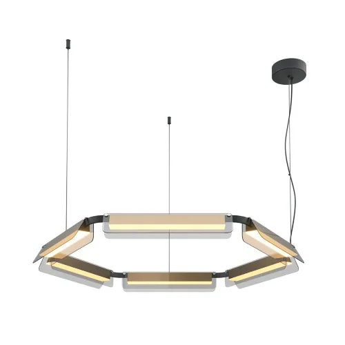 Подвесной светильник Плоскость / Flat 3000К 60Вт (Черный) MOD296PL-L60BS3K - фото 8