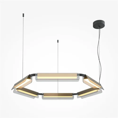 Подвесной светильник Плоскость / Flat 3000К 60Вт (Черный) MOD296PL-L60BS3K - фото 10