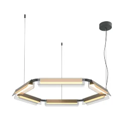 Подвесной светильник Плоскость / Flat 3000К 60Вт (Черный) MOD296PL-L60BS3K