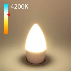 Светодиодная лампа "Свеча" C37 8W 4200K E27 BLE2716 (048383)