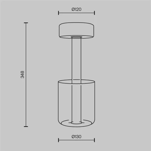 Аккумуляторный светильник AI Collaboration 2200-4000К 3Вт (Прозрачный) - фото 14
