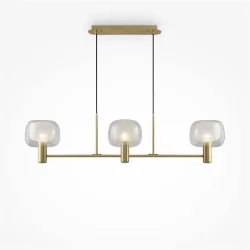 Подвесной светильник Vision E14х3 60Вт (Золото)