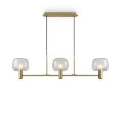 Подвесной светильник Vision E14х3 60Вт (Золото)