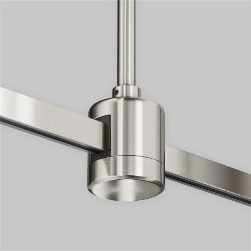 Крепление потолочное Short 138мм с прямым коннектором питания Flarity платина (Платина) - фото 3