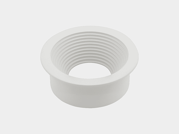 Рамка для серии MINI COMBO, круглая,белая, MINI-COMBO-D-WH - фото