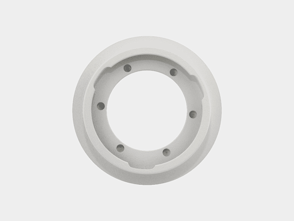 'Рамка для серии MINI COMBO, круглая,белая, MINI-COMBO-D-WH. Фото 3