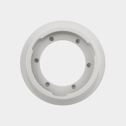 'Рамка для серии MINI COMBO, круглая,белая, MINI-COMBO-D-WH 005755