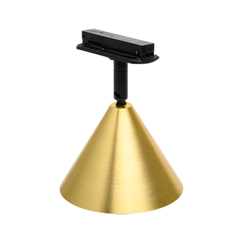 Трековый светильник WOLTA WTL-GU10/08G под лампу GU10 Черный / Золотой BELLO - фото 3.