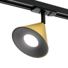 Трековый светильник WOLTA WTL-GU10/08G под лампу GU10 Черный / Золотой BELLO - фото 5.