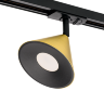 Трековый светильник WOLTA WTL-GU10/08G под лампу GU10 Черный / Золотой BELLO - фото 6.