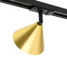 Трековый светильник WOLTA WTL-GU10/08G под лампу GU10 Черный / Золотой BELLO - фото 7.