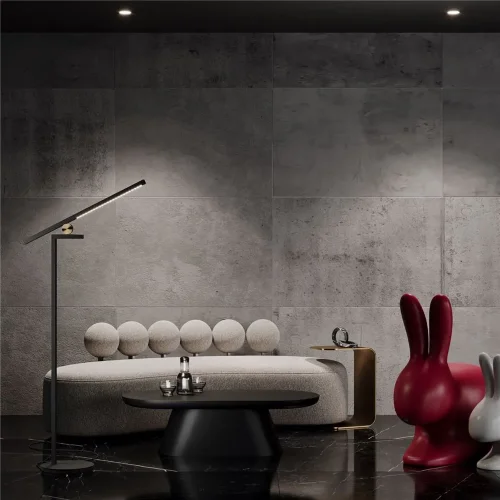 Напольный светильник (торшер) Empathy 3000К 26Вт (Черный) - фото 2