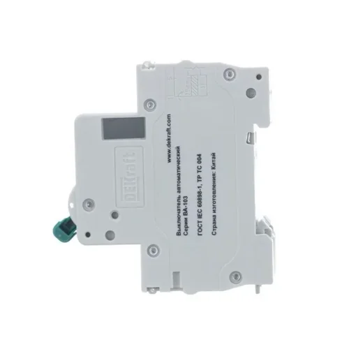 Выключатель автоматический модульный 2п C 40А 6кА ВА-103 DEKraft 12293DEK - фото 3